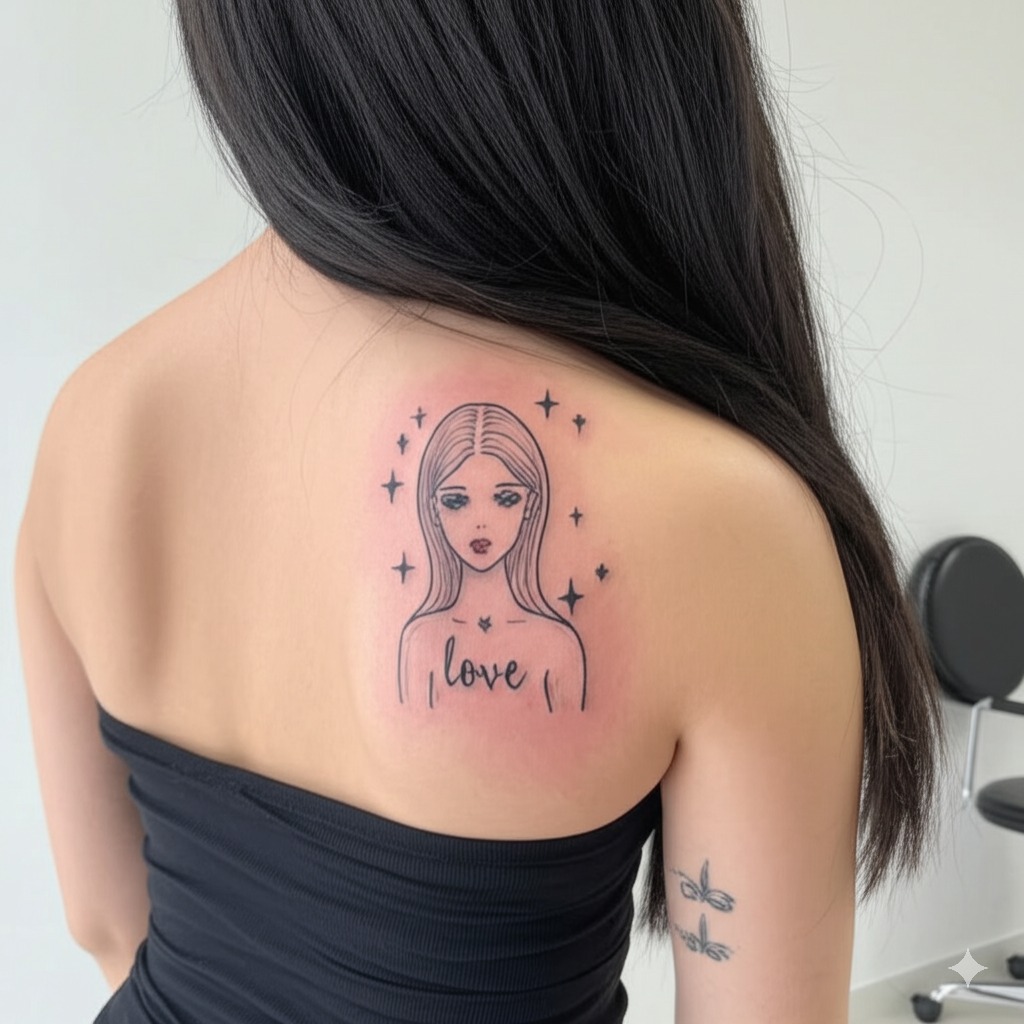 Realistic Rabbit Tattoo